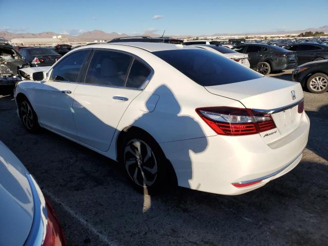 1HGCR2F85GA029673 - 2016 HONDA ACCORD EXL WHITE photo 2