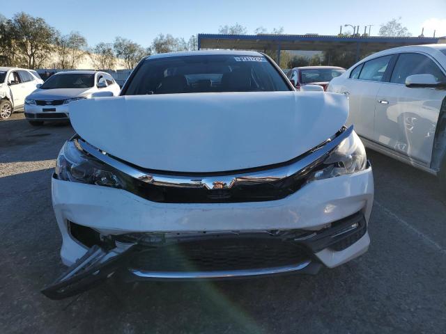 1HGCR2F85GA029673 - 2016 HONDA ACCORD EXL WHITE photo 5