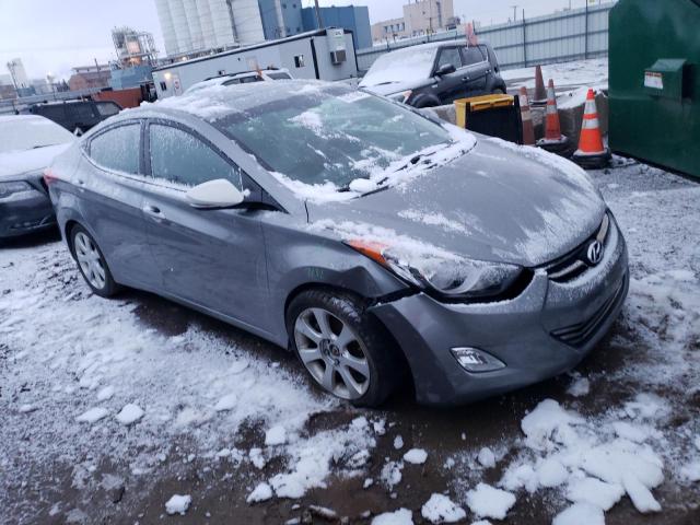 KMHDH4AEXBU082225 - 2011 HYUNDAI ELANTRA GLS SILVER photo 4