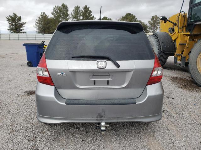 JHMGD38607S055302 - 2007 HONDA FIT S SILVER photo 6