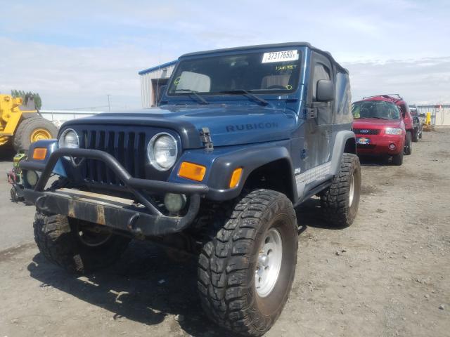 1J4FA69S54P735367 - 2004 JEEP WRANGLER / TJ RUBICON  photo 2