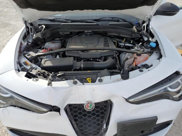 ZASPAKBN5N7D30755 - 2022 ALFA ROMEO STELVIO TI WHITE photo 12