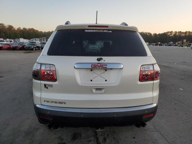 1GKLRMED1AJ143013 - 2010 GMC ACADIA SLT-1 WHITE photo 6