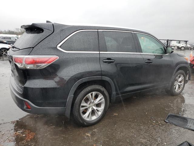 5TDJKRFH9FS224292 - 2015 TOYOTA HIGHLANDER XLE 黑色 照片 3