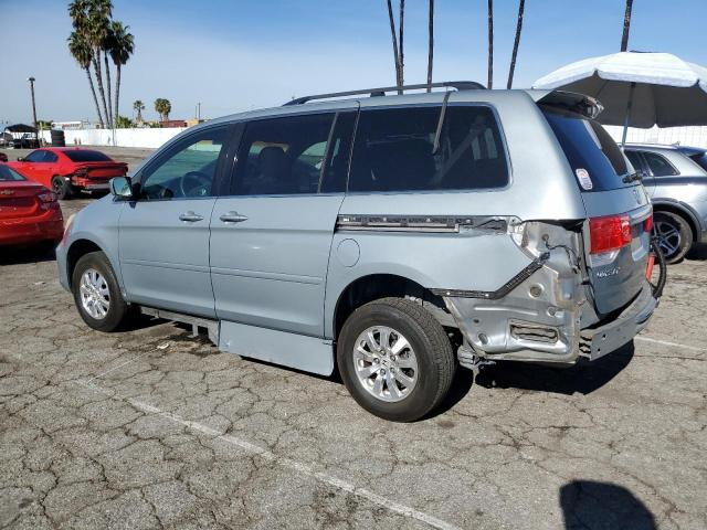 5FNRL38448B055202 - 2008 HONDA ODYSSEY EX BLUE photo 2