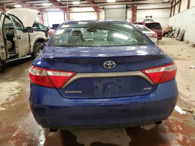 4T1BK1FK9FU559545 - 2015 TOYOTA CAMRY XSE BLUE photo 6