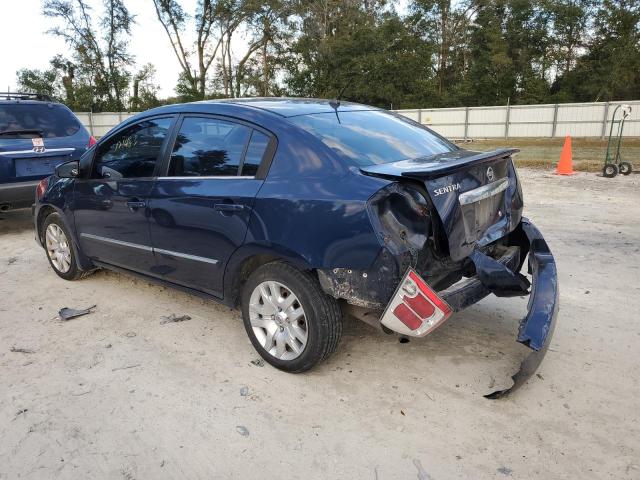 3N1AB6AP7BL645301 - 2011 NISSAN SENTRA 2.0 BLUE photo 2