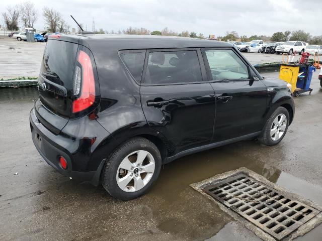 KNDJN2A21J7888929 - 2018 KIA SOUL BLACK photo 3