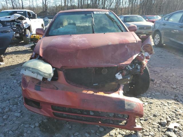 2T1BR32E13C024536 - 2003 TOYOTA COROLLA CE RED photo 5