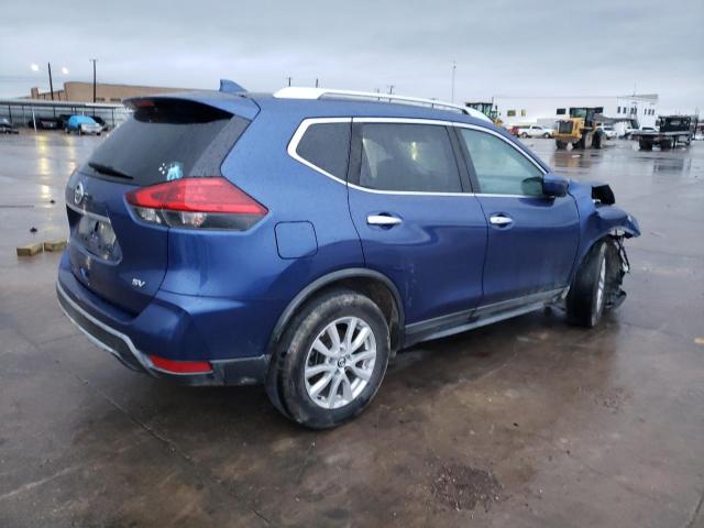 KNMAT2MTXHP563118 - 2017 NISSAN ROGUE S BLUE photo 3