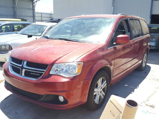 2D4RN5DG5BR697691 - 2011 DODGE GRAND CARAVAN CREW  photo 2