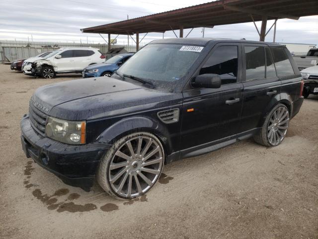 SALSK25487A993688 - 2007 LAND ROVER RANGE ROVE HSE BLACK photo 1