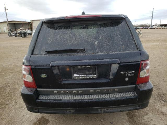 SALSK25487A993688 - 2007 LAND ROVER RANGE ROVE HSE BLACK photo 6