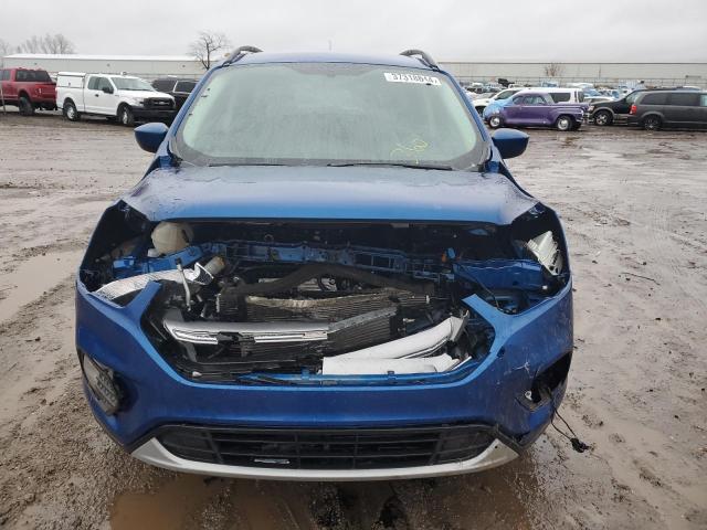 1FMCU9GDXJUD58078 - 2018 FORD ESCAPE SE BLUE photo 5