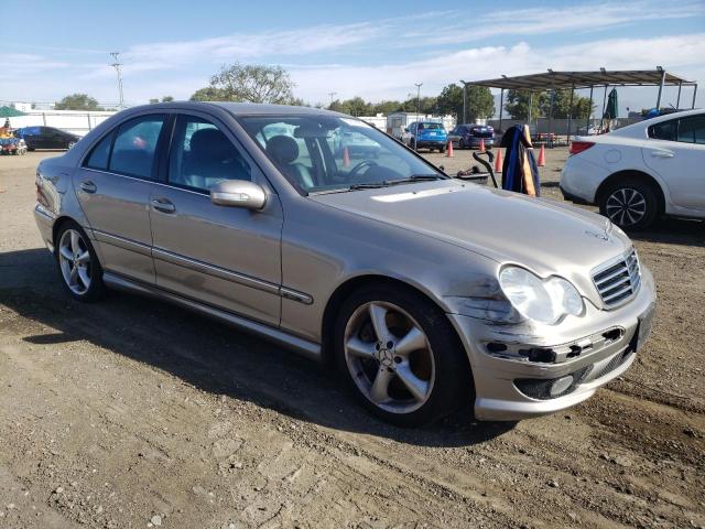 WDBRF52H16F836362 - 2006 MERCEDES-BENZ C 230 GRAY photo 4