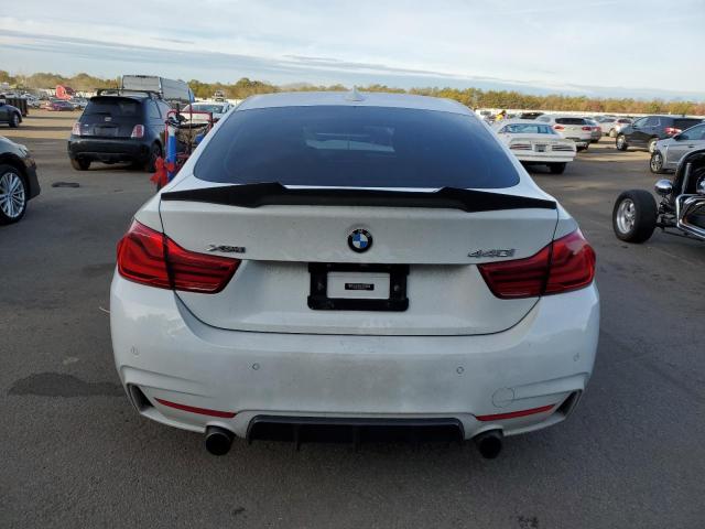 WBA4J7C58JBH13524 - 2018 BMW 440XI GRAN COUPE WHITE photo 6