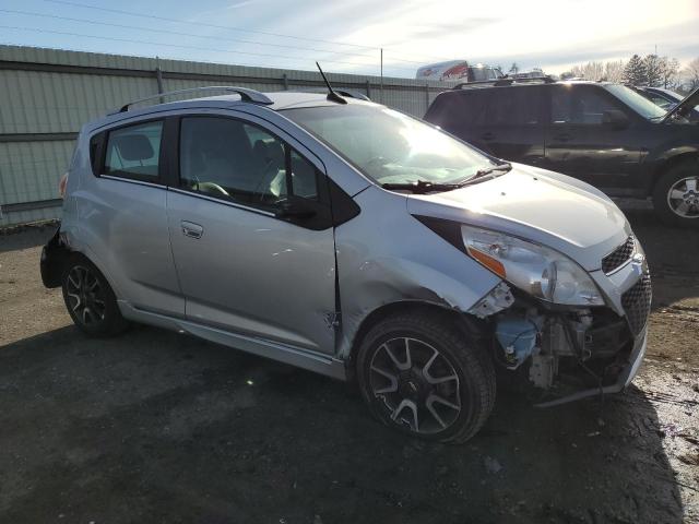 KL8CF6S94DC512125 - 2013 CHEVROLET SPARK 2LT SILVER photo 4