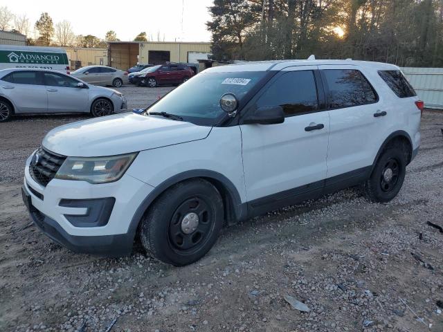 1FM5K8AR8GGA12387 - 2016 FORD EXPLORER POLICE INTERCEPTOR 白色 照片 1