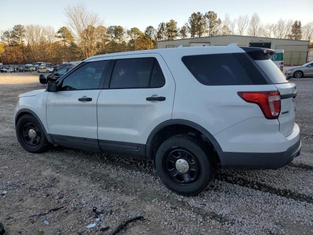 1FM5K8AR8GGA12387 - 2016 FORD EXPLORER POLICE INTERCEPTOR WHITE photo 2