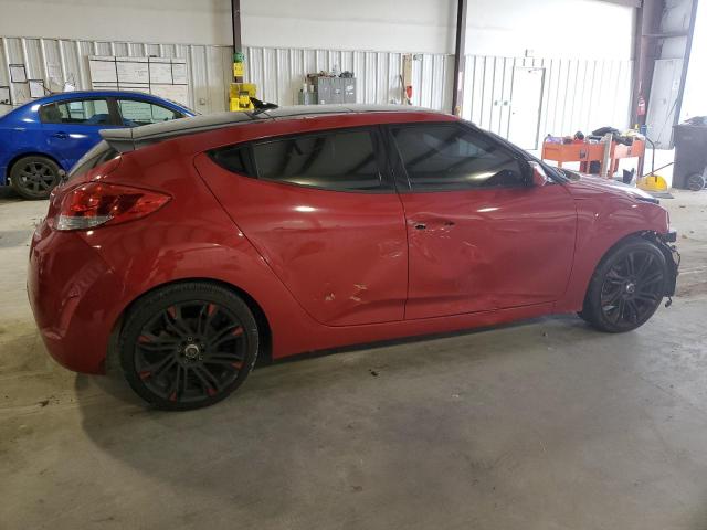 KMHTC6ADXCU032505 - 2012 HYUNDAI VELOSTER RED photo 3