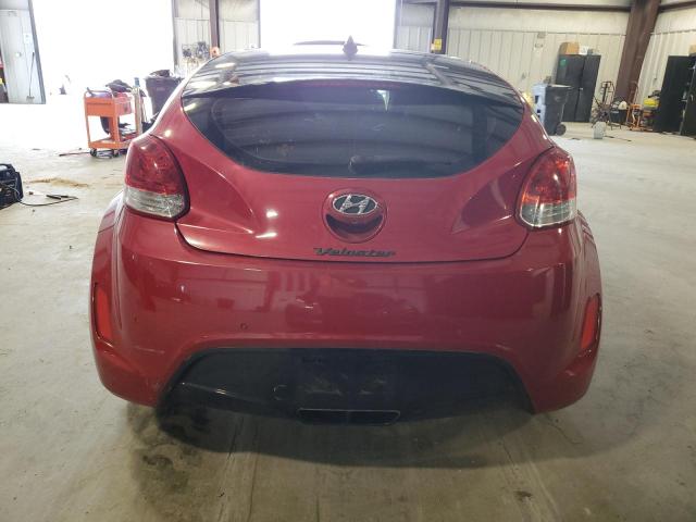 KMHTC6ADXCU032505 - 2012 HYUNDAI VELOSTER RED photo 6