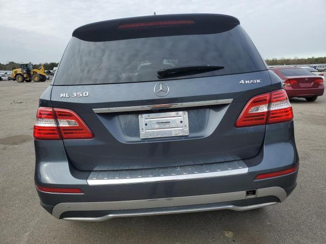 4JGDA5HB3DA152464 - 2013 MERCEDES-BENZ ML 350 4MATIC GRAY photo 6
