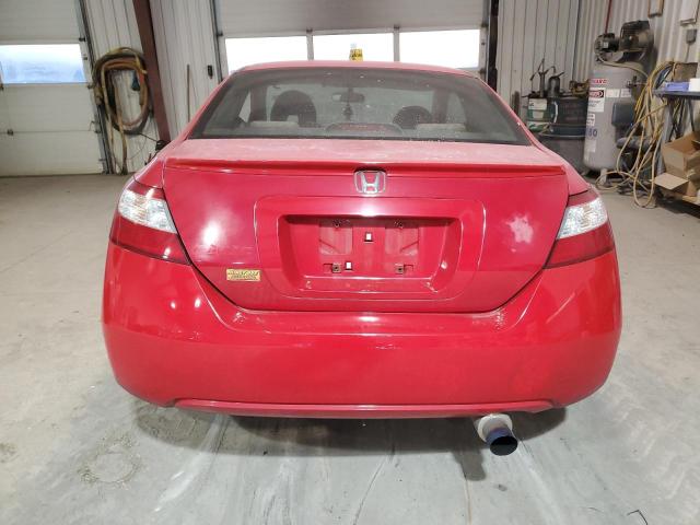 2HGFG12876H532883 - 2006 HONDA CIVIC EX RED photo 6