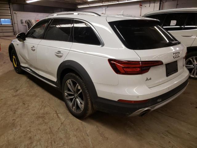 WA18NAF48JA223607 - 2018 AUDI A4 ALLROAD PREMIUM PLUS WHITE photo 2