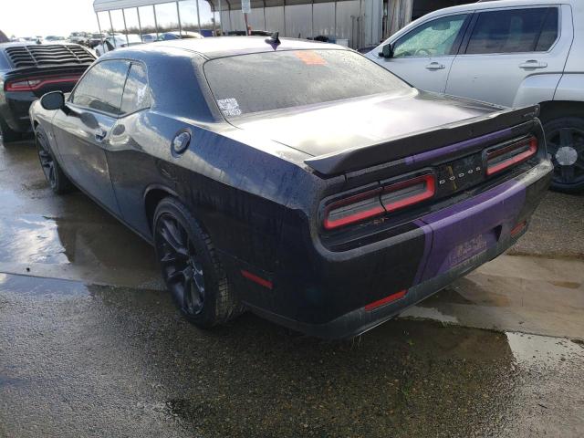 2C3CDZFJ2MH617623 - 2021 DODGE CHALLENGER R/T SCAT PACK BLACK photo 2