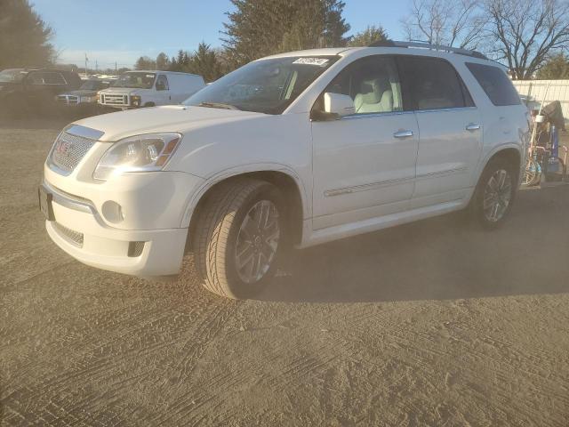 1GKKRTED7CJ211193 - 2012 GMC ACADIA DENALI WHITE photo 1