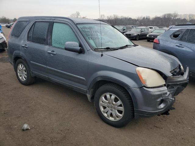 SHSRD78905U328625 - 2005 HONDA CR-V SE BLUE photo 4