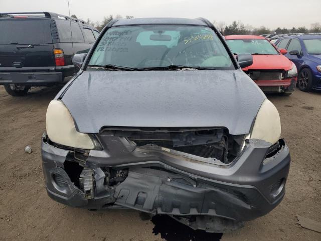 SHSRD78905U328625 - 2005 HONDA CR-V SE BLUE photo 5