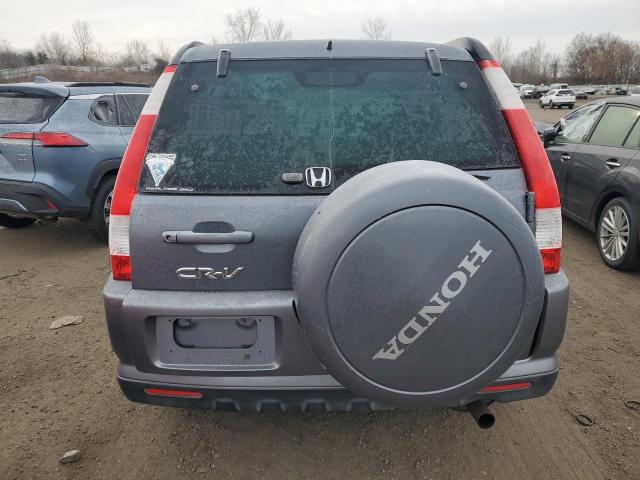 SHSRD78905U328625 - 2005 HONDA CR-V SE BLUE photo 6