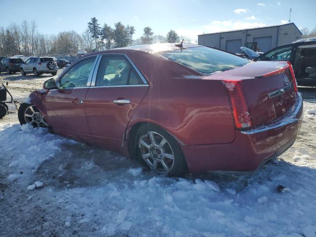 1G6DG577280131877 - 2008 CADILLAC CTS RED photo 2