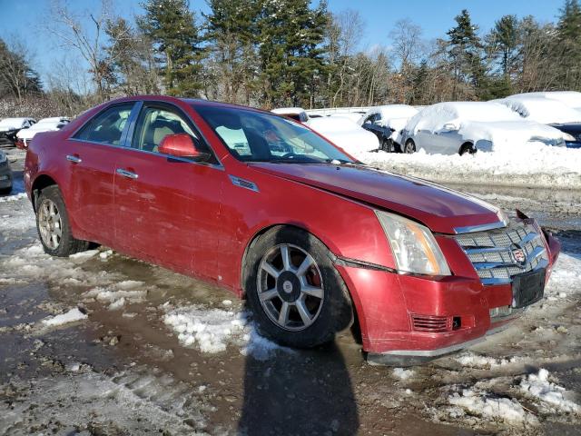 1G6DG577280131877 - 2008 CADILLAC CTS RED photo 4