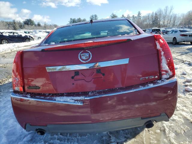 1G6DG577280131877 - 2008 CADILLAC CTS RED photo 6