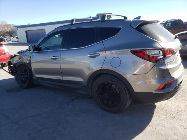 5XYZUDLB4JG563497 - 2018 HYUNDAI SANTA FE S GRAY photo 2