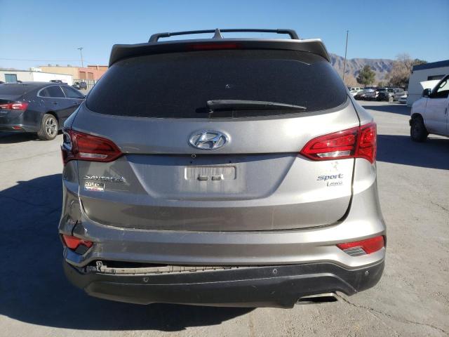 5XYZUDLB4JG563497 - 2018 HYUNDAI SANTA FE S GRAY photo 6