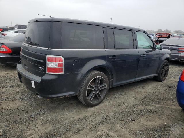 2FMGK5C86DBD32306 - 2013 FORD FLEX SEL BLACK photo 3