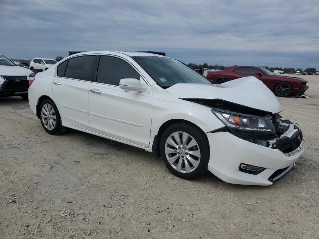 1HGCR3F8XDA022767 - 2013 HONDA ACCORD EXL WHITE photo 4