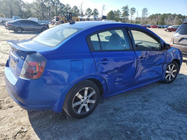 3N1AB6AP5CL645380 - 2012 NISSAN SENTRA 2.0 BLUE photo 3