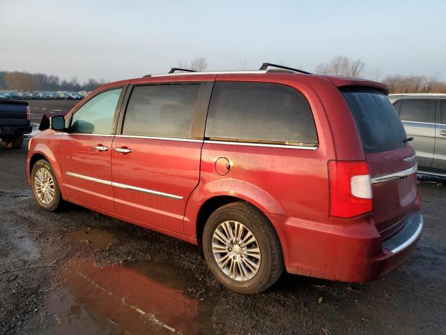 2A4RR6DG9BR612594 - 2011 CHRYSLER TOWN & COU LIMITED RED photo 2