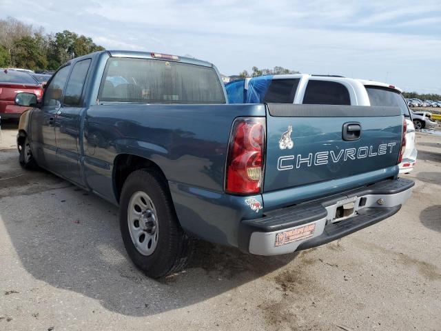 1GCEC19X47Z118027 - 2007 CHEVROLET SILVERADO C1500 CLASSIC BLUE photo 2