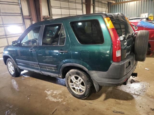 SHSRD78843U157186 - 2003 HONDA CR-V EX GREEN photo 2