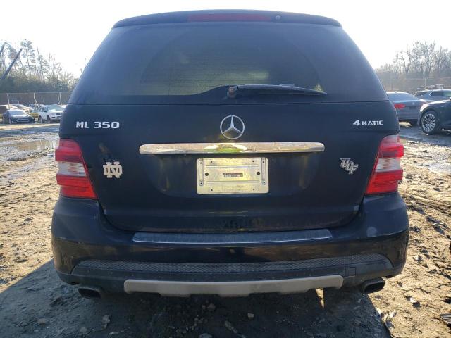 4JGBB86EX8A441057 - 2008 MERCEDES-BENZ ML 350 BLACK photo 6