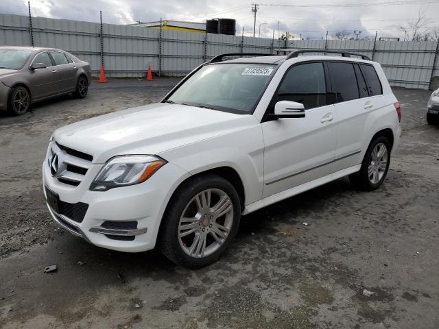 WDCGG8JB5FG377149 - 2015 MERCEDES-BENZ GLK 350 4MATIC WHITE photo 1