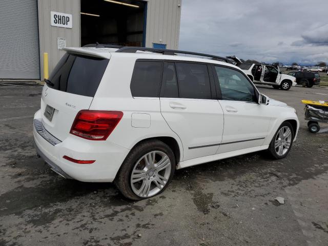 WDCGG8JB5FG377149 - 2015 MERCEDES-BENZ GLK 350 4MATIC WHITE photo 3