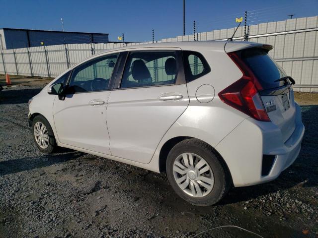 3HGGK5H50FM743500 - 2015 HONDA FIT LX WHITE photo 2