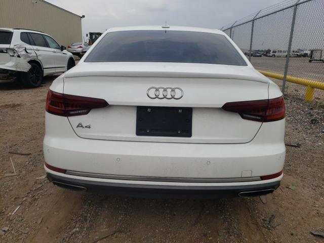 WAUJMAF40KN011656 - 2019 AUDI A4 PRESTIGE WHITE photo 6