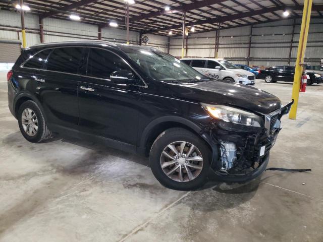 5XYPG4A39JG350619 - 2018 KIA SORENTO LX BLACK photo 4